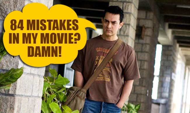 84 Hilarious Mistakes In 3 Idiots Movie1