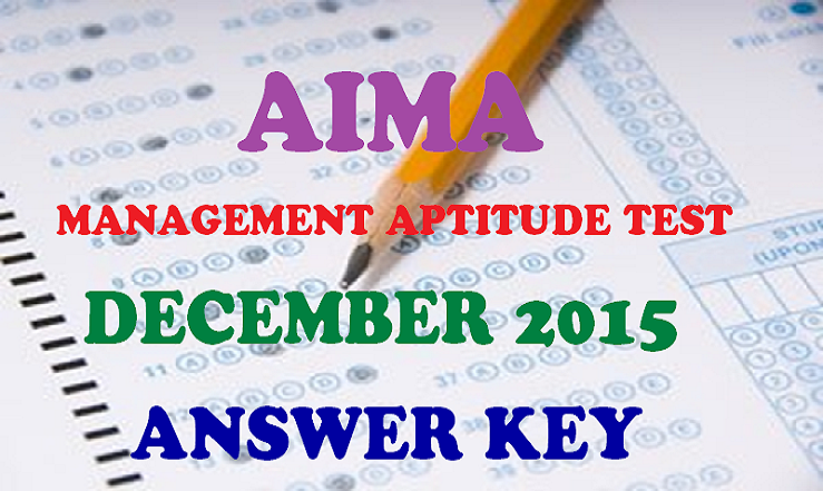 MAT December 2015 Answer Key: Check AIMA MAT 6th December Answer Key Here