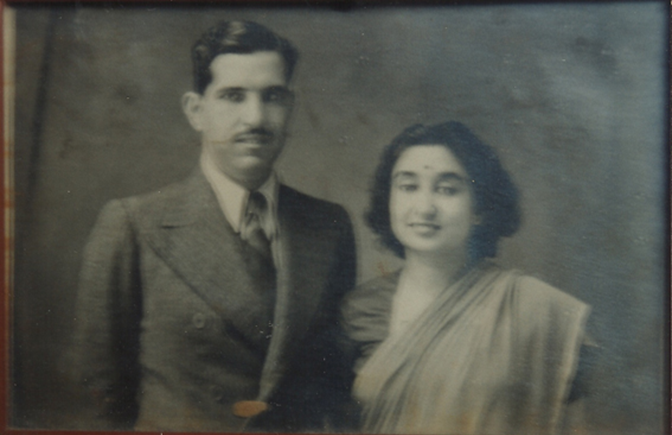 Prem Kumar Sahgal and Captain Lakshmi