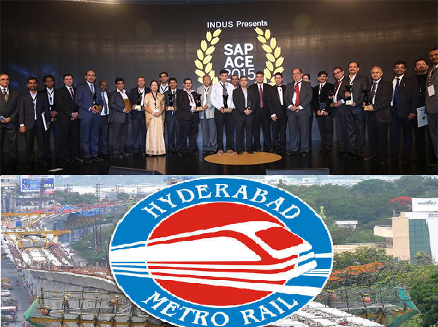 L&T Metro Rail Hyderabad Bags SAP ACE Award 2015 (1)