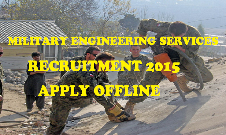 Military Engineer Services Recruitment 2015: Apply for 1242 Mate (Tradesman and SSK) Posts