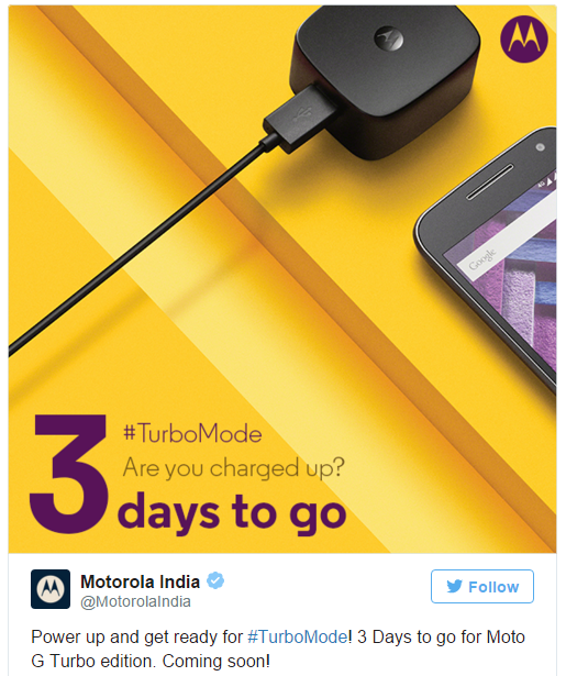 Motorola Moto G Turbo Mode smartphone