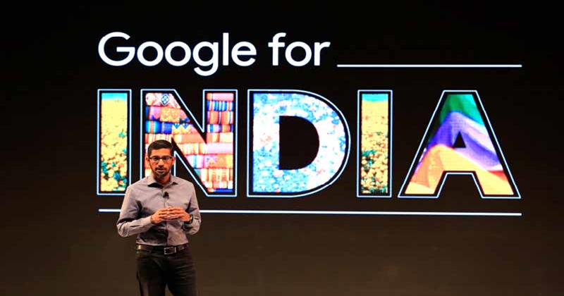 Sundar Pichai At Google for India Event