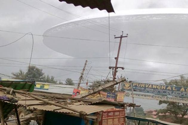 UFO sighted hovering over Gorakhpur
