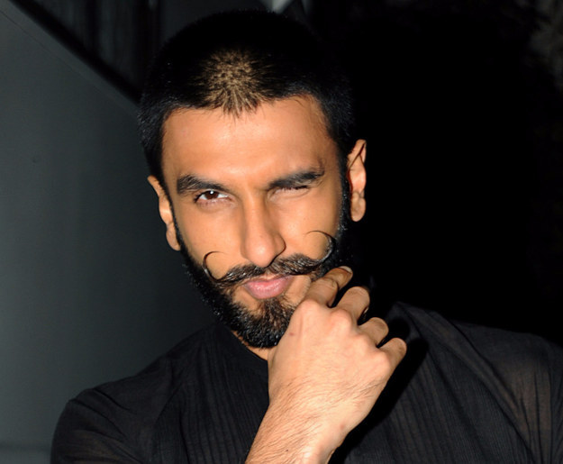 Ranveer moustache