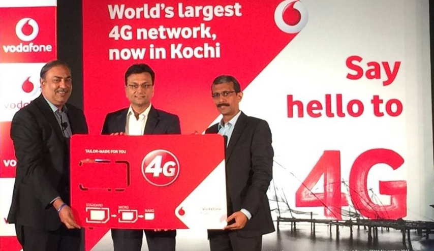 Vodafone to roll out 4G services in Kochi