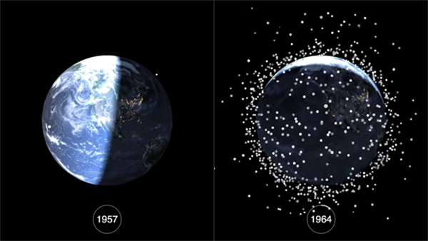 Space Debris Around Earth 