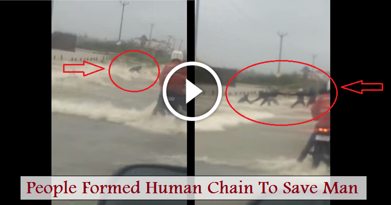 Chennai-People-Formed-Human-Chain-To-Save-Man-from-drowning