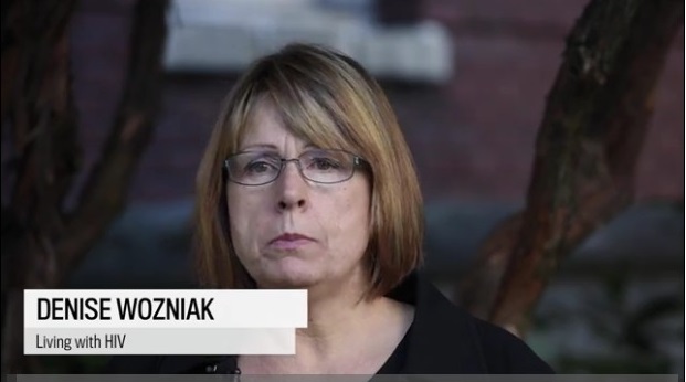 Denise Wozniak - living with AIDS