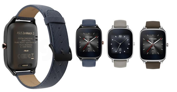 Asus ZenWatch 2 - Surfaces in two variants