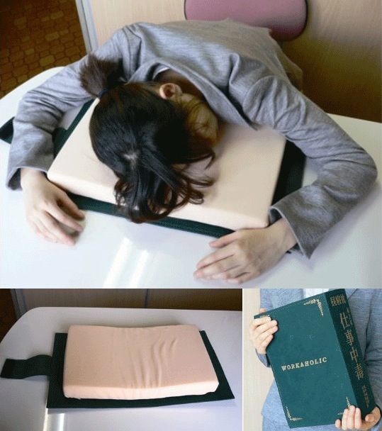 Book-shaped pillow