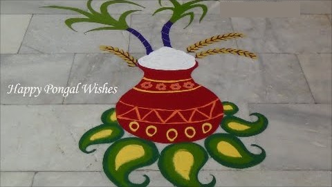 Makar Sankranthi-Pongal Rangoli Designs (6)