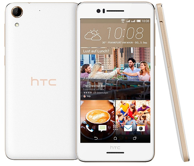 HTC Desire 728 - Surfaces in Two Color Variants
