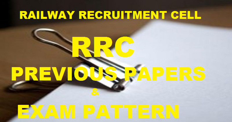 RRC Group D Previous Papers|Exam Pattern