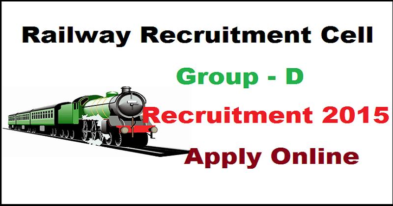 RRC PWD Recruitment Notification 2016: Apply Here For 1884 Group D Posts