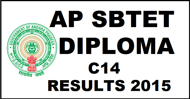 AP SBTET Diploma C14 October/November 2015 Results| Check Here