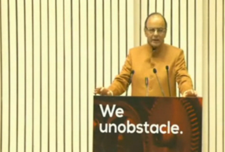 Arun Jaitley at the launch of Startup India (2)