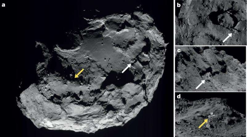 Water Ice Found On The Surface Of Comet 67P (1)