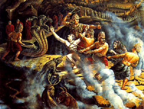 Mahararuravam (Death by Snakes)- Garuda Puran Punishments List