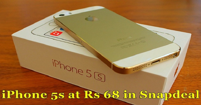 iPhone 5s for Rs 68