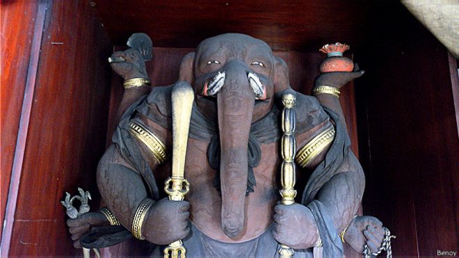 Most Gods Worshipped in Japan are of Indian Origin-Ganesha or Shoten