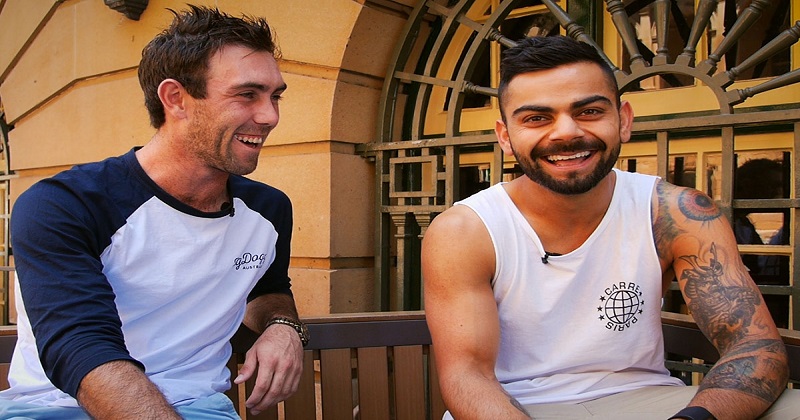 Glenn Maxwell Riveting Chat with virat Kohli