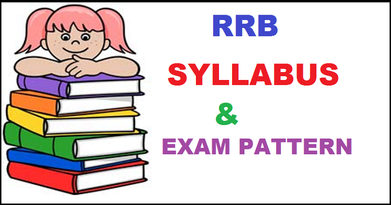 RRB Syllabus & Examination Pattern 2016