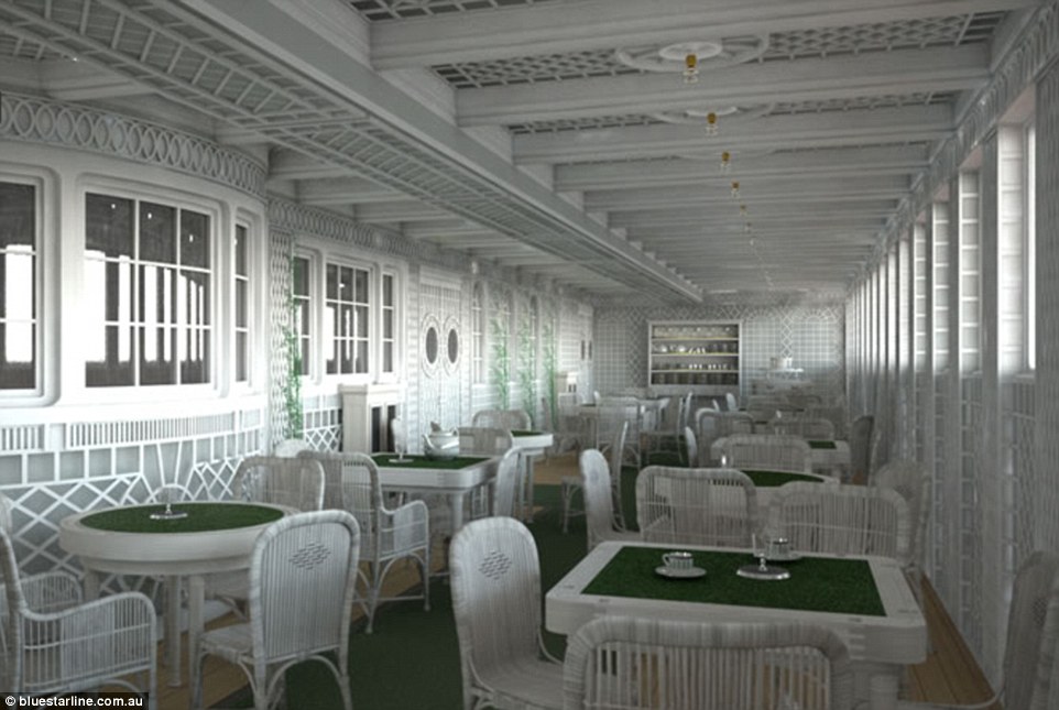 Titanic 2 Dining hall