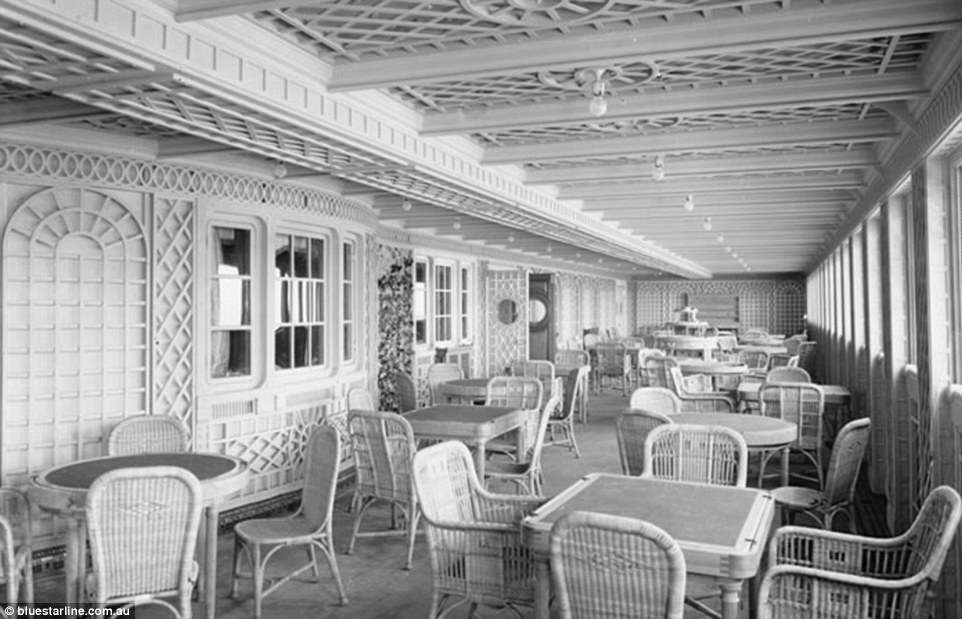 Titanic Dining hall