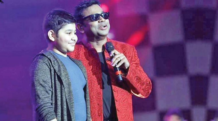 A R Rahman's son, A R Ameen Debut Song In Telugu Movie 'Nirmala Convent'.