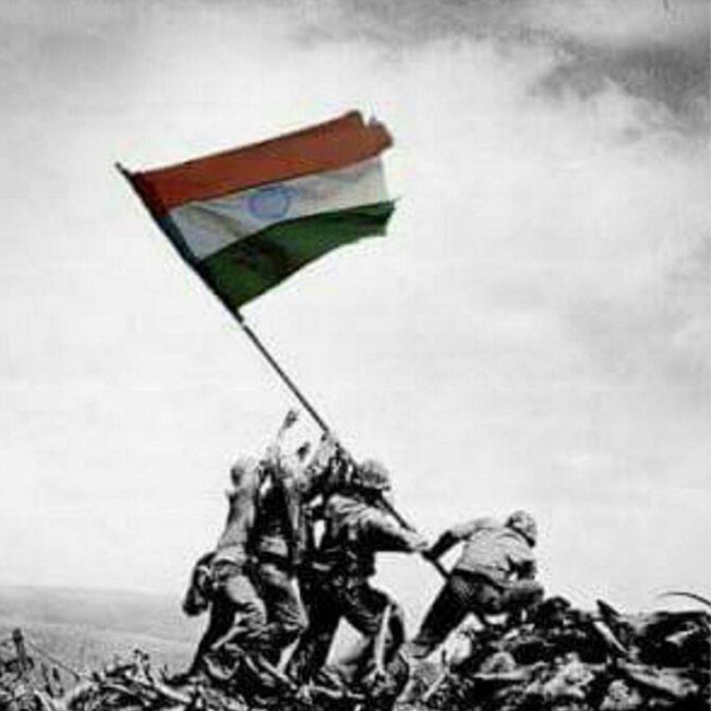 You Have Been Sharing This Morphed WWII Photo With Tricolour All This While (2)