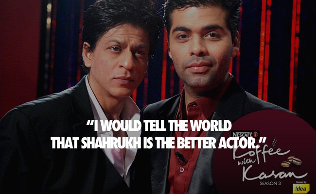 SRK is better actor