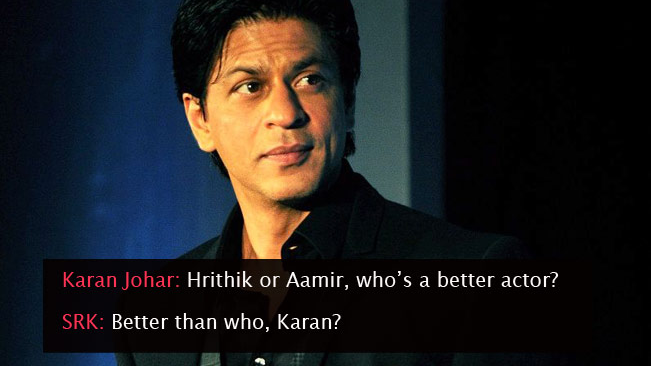Witty quotes by Shah Rukh Khan