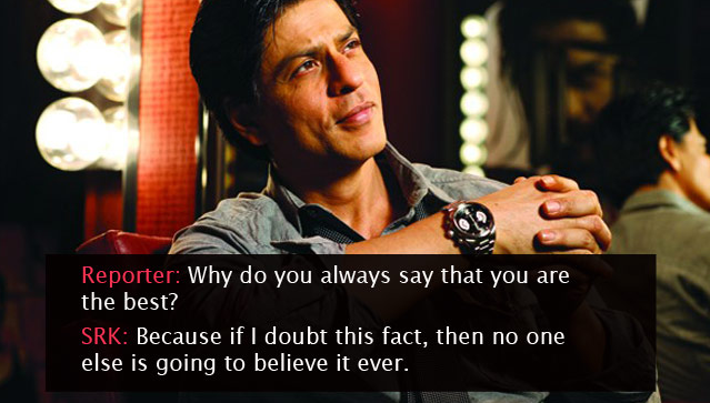 SRK is the best
