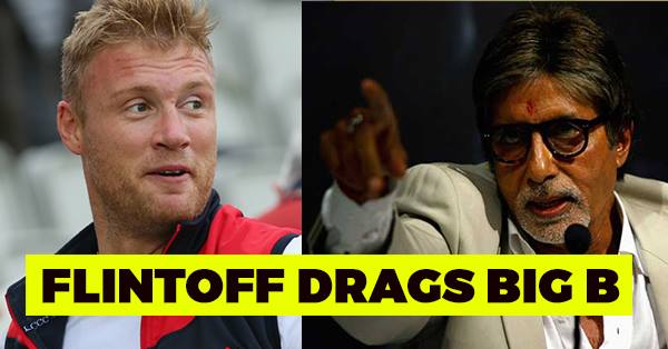 Flintoff vs Amitabh Bachchan