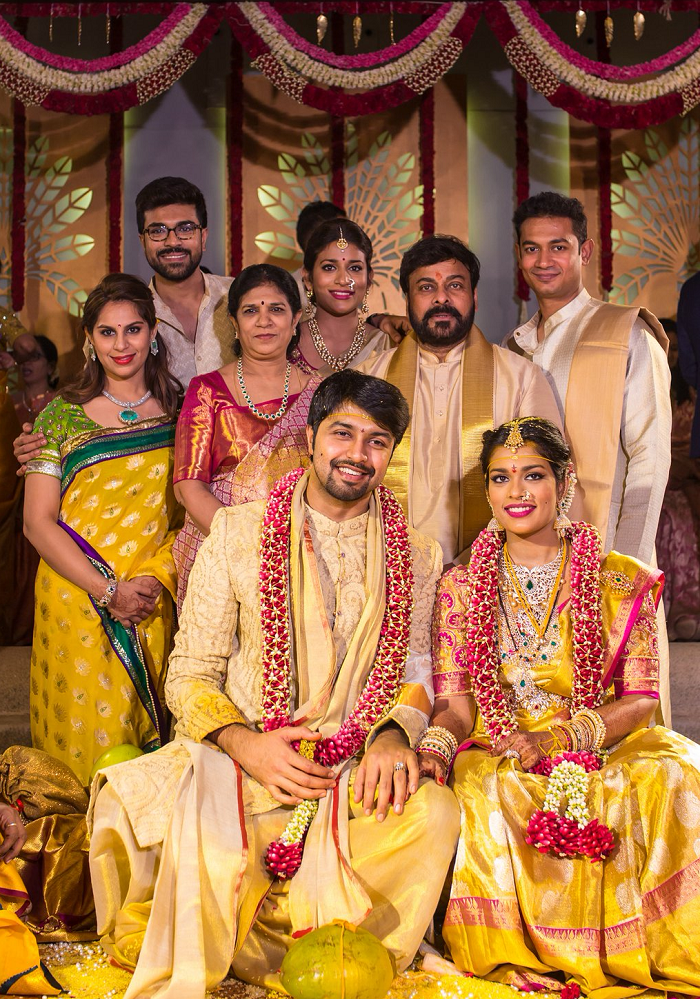 Srija family pic from wedding