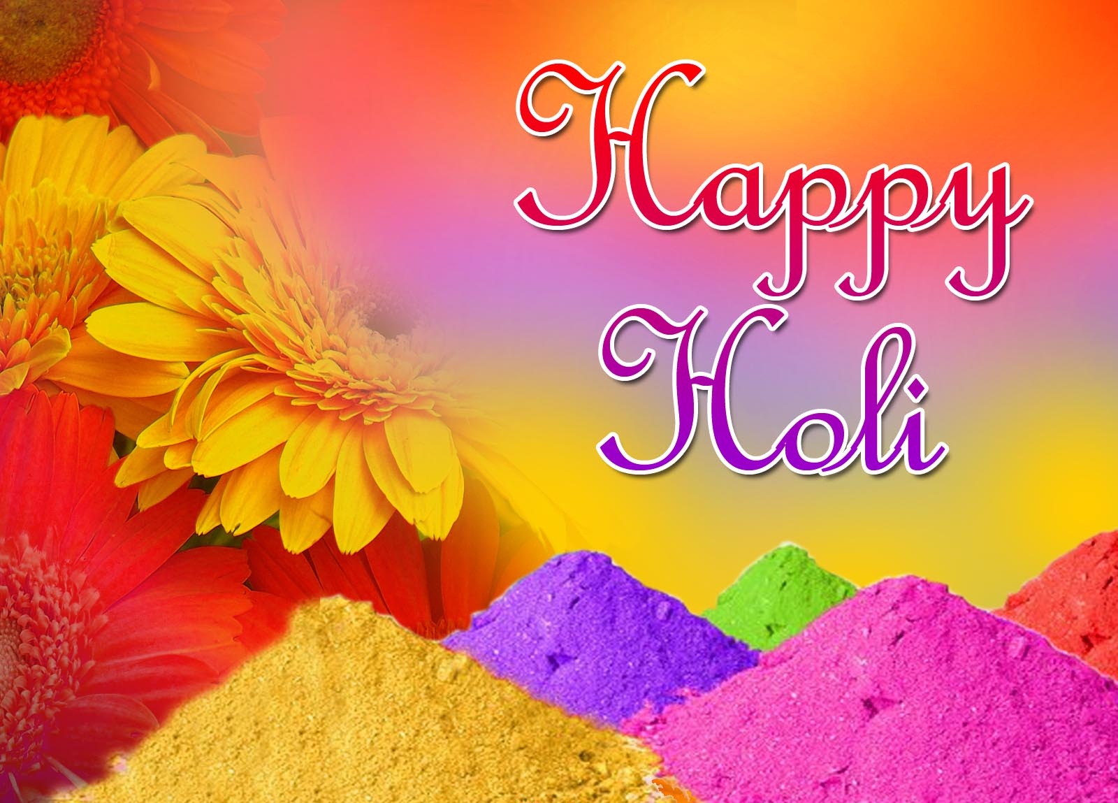 Happy Holi Wishes Cards Images