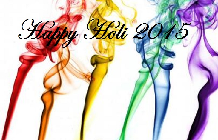 Holi image - colour gases