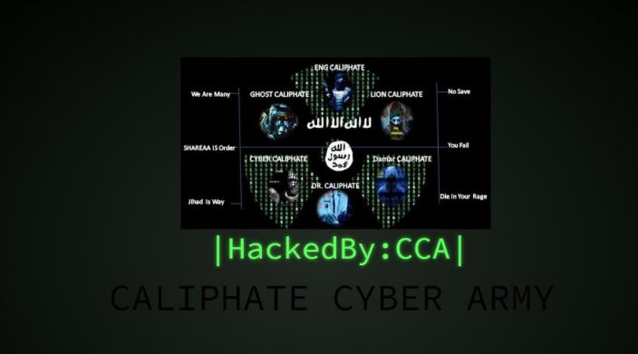 IS hackers hacked Indian based website