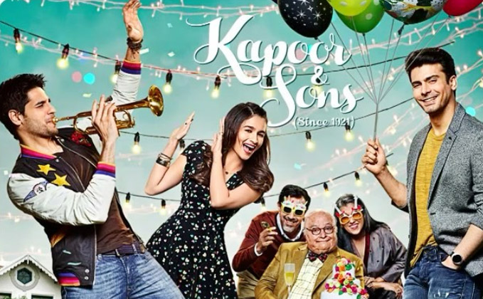 kapoor and sons movie poster