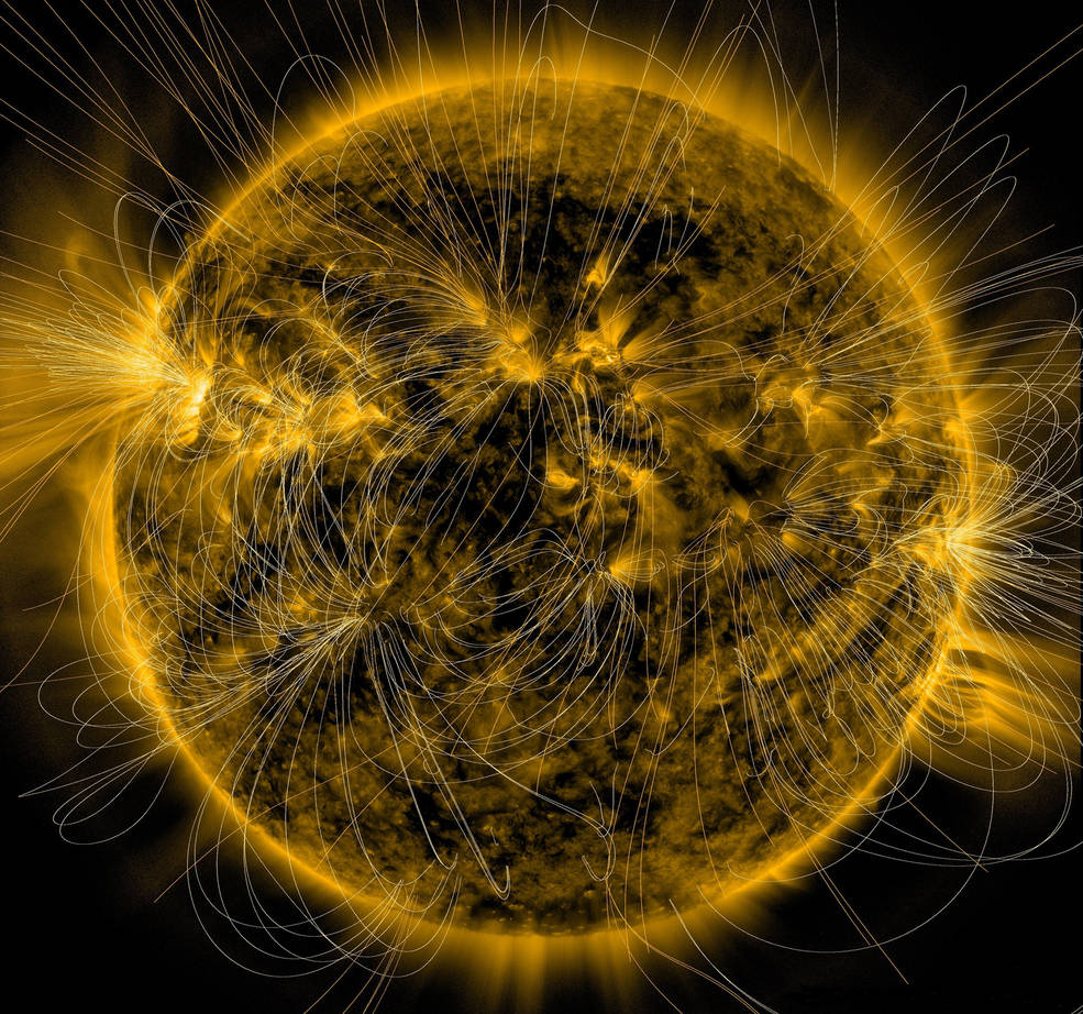 Picturing the Sun's Magnetic Field