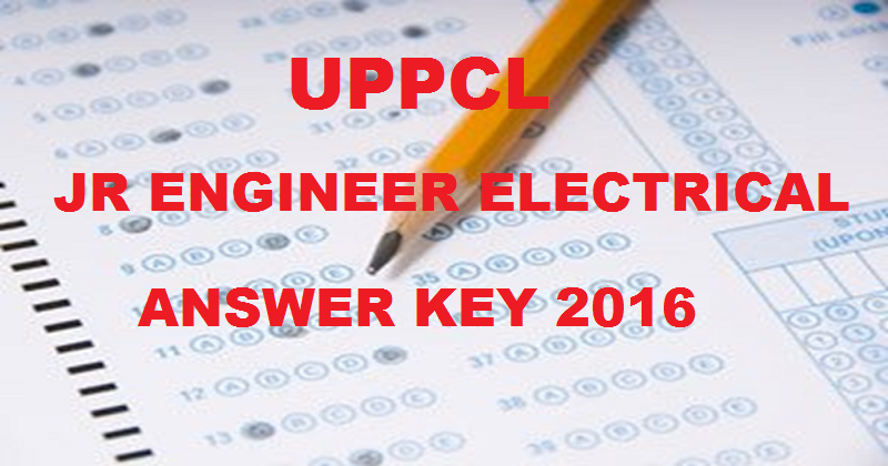 UPPCL JE Answer Key Cutoff Marks 2016 For 14th March Exam