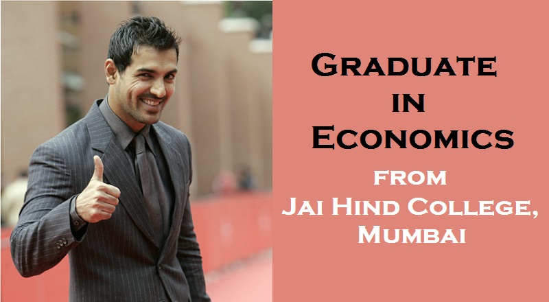 John Abraham-Educational qualification