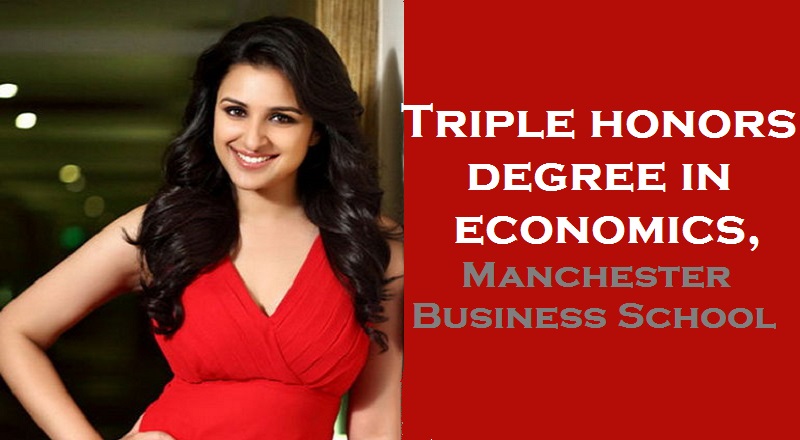 Parineeti Chopra-Educational qualification