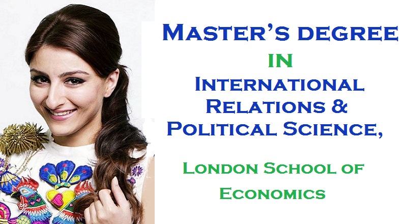 soha Ali Khan-Educational qualification