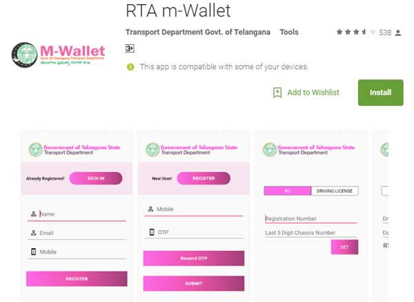 M-Wallet app