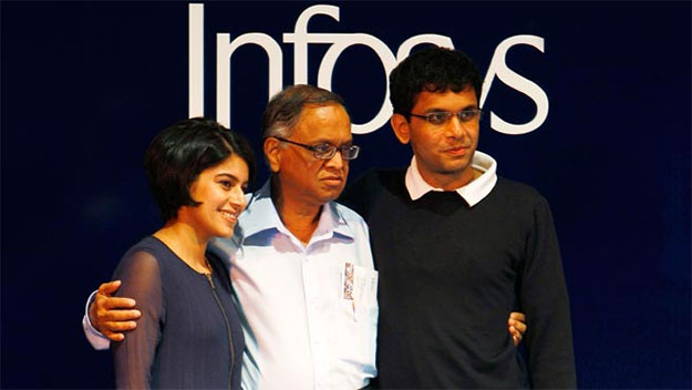 infosys narayanamurthy and his children