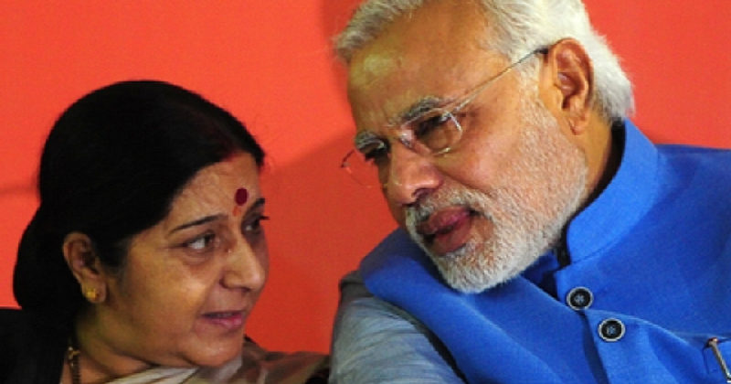 PM Modi Visits Ailing Sushma Swaraj At AIIMS On Wednesday