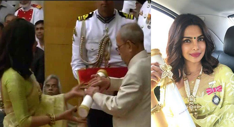 Priyanka Chopra Honoured With Padma Shri