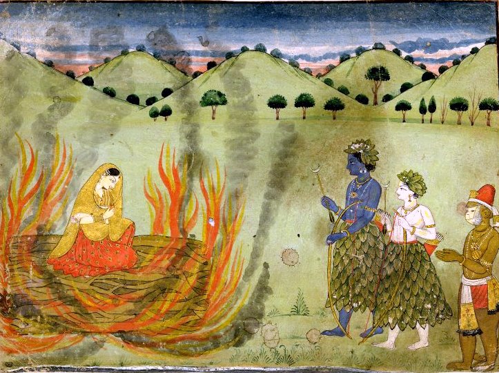 Sita-Agni-pariksha